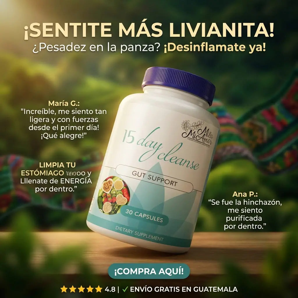 15 DAYS CLEANSE LIMPIEZA INTESTINAL