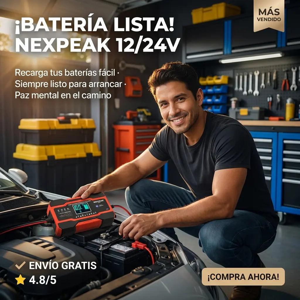 CARGADOR DE BATERIA DE CARRO