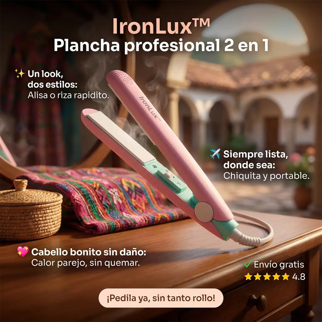 MINI PLANCHA VIAJERA