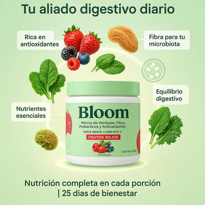 Bloom con Probióticos y Antioxidantes