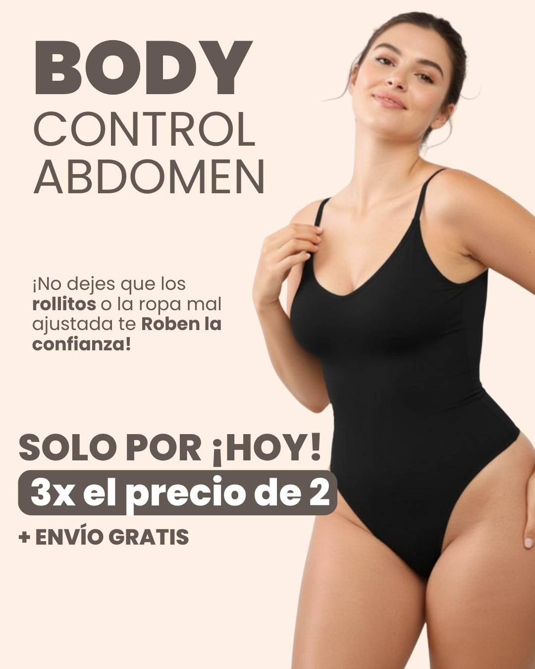 Body Faja Con tiras