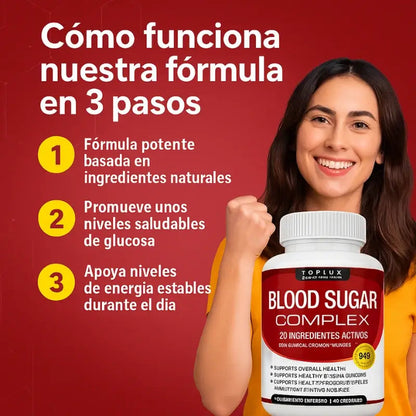 Blood Sugar Complex - Control Azúcar en la sangre - 60 Caps