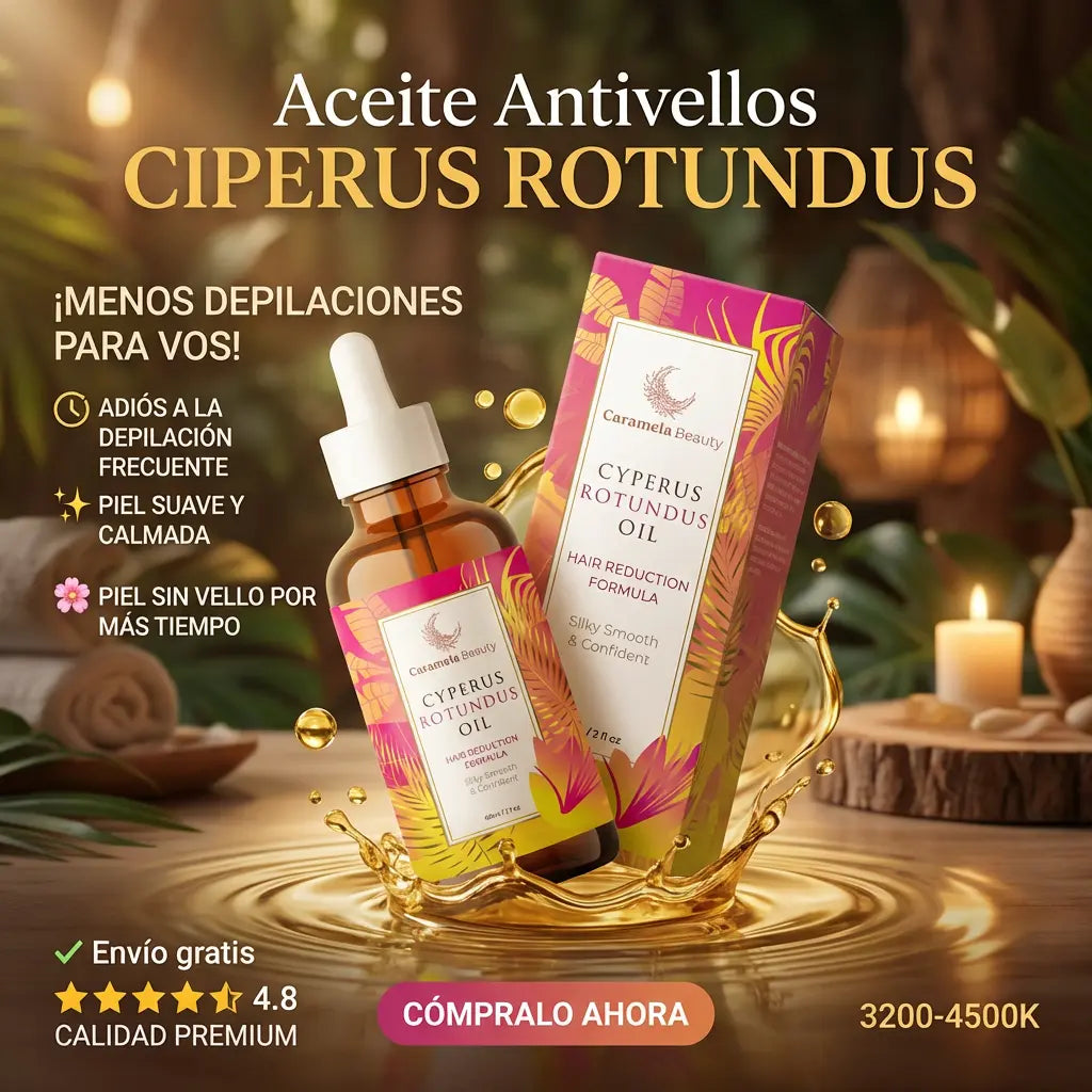 Aceite Antivellos CIPERUS ROTUNDUS