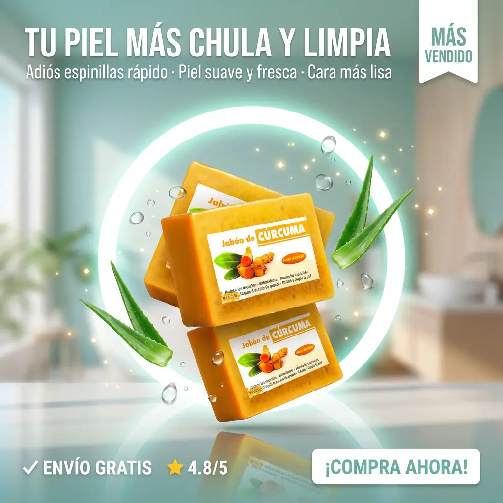 JABON DE CURCUMA PAGA 1 Y LLEVA 2