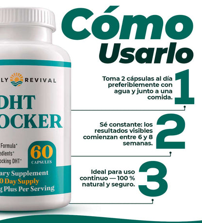 DHT - Recupera tu cabello desde la Raíz