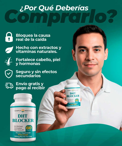 DHT - Recupera tu cabello desde la Raíz