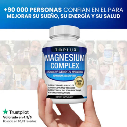 Magnesio Complex™ 8 en 1 - 90 cápsulas Oferta x2