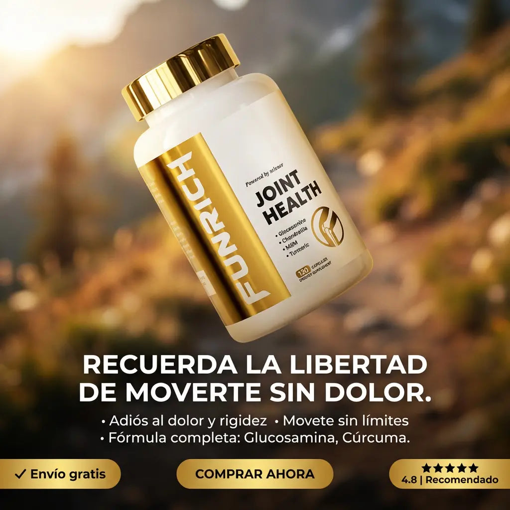 FUNRICH™ CAPSULAS DE CURCUMA: Salud Articular
