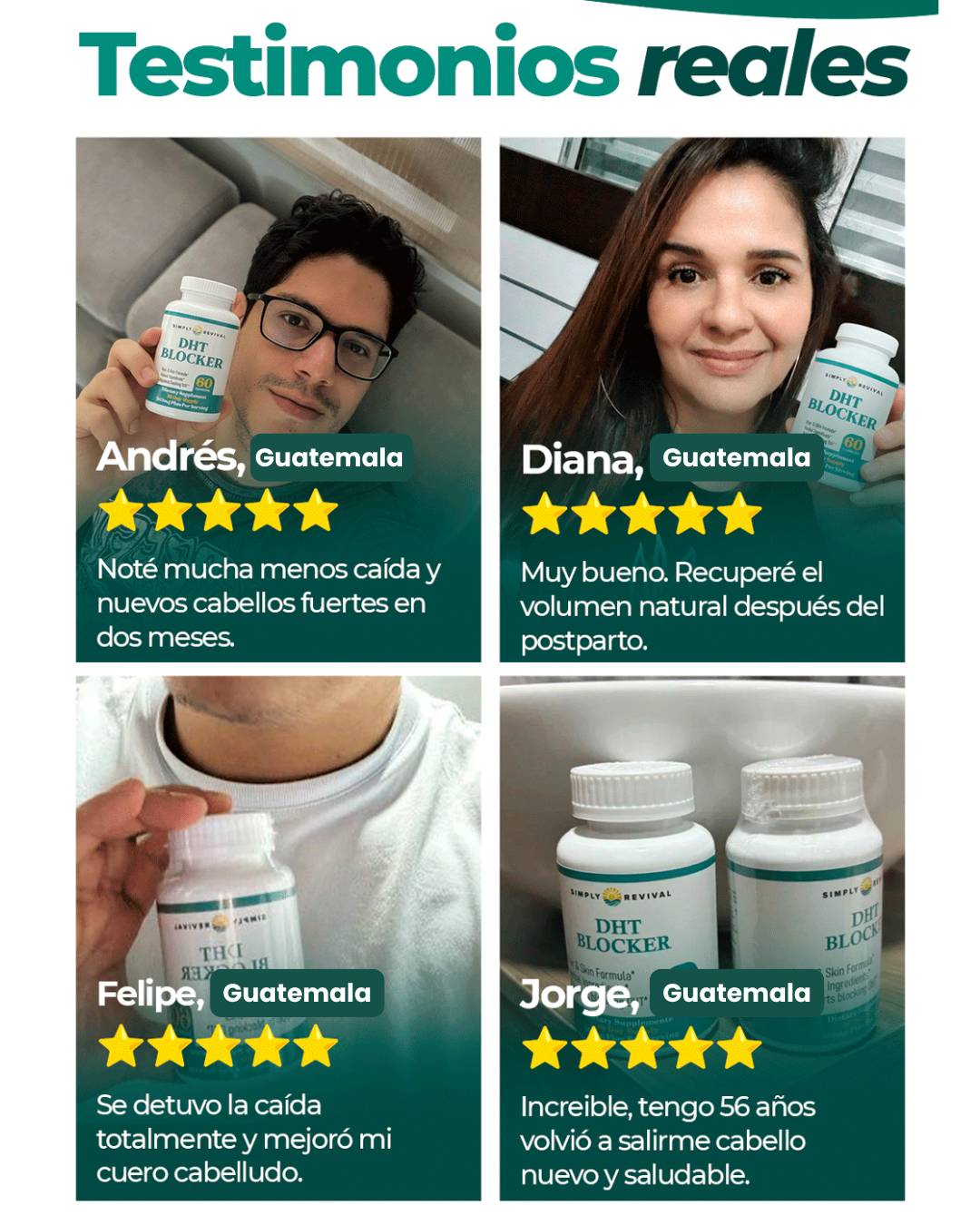 DHT - Recupera tu cabello desde la Raíz