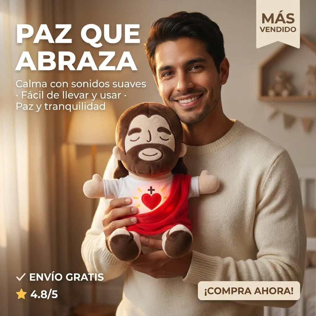 PELUCHE JESUS QUE RESPIRA