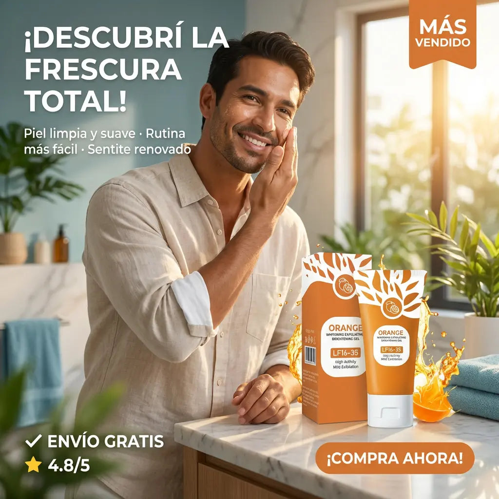 ORANGE™ Gel exfoliante Limpiador