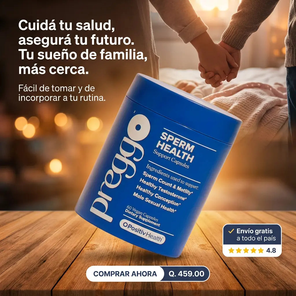 Preggo Sperm Health: Vitalidad Masculina