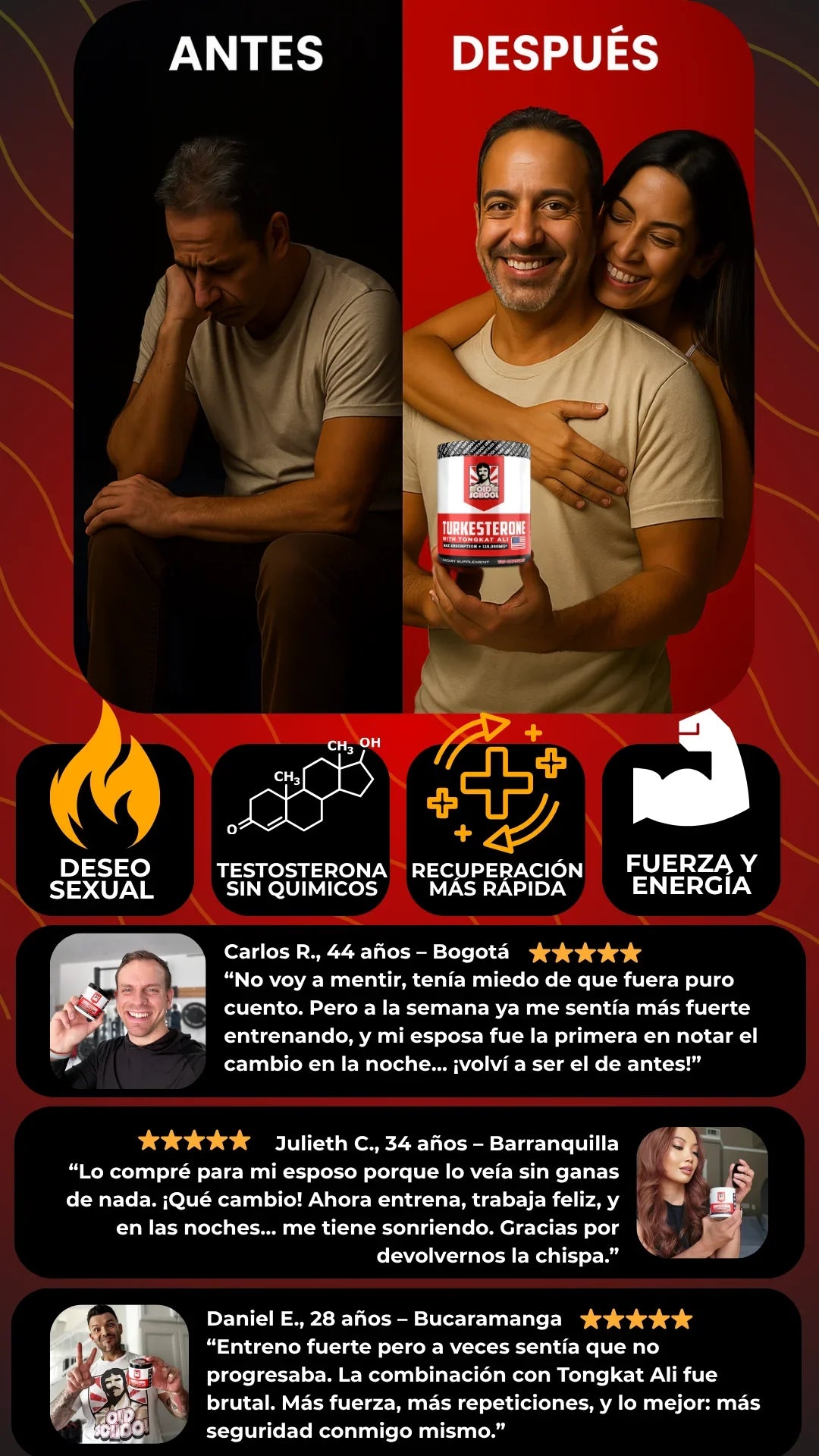 Turkesterone - Recupera tu potencia en el Gym y en la Cama