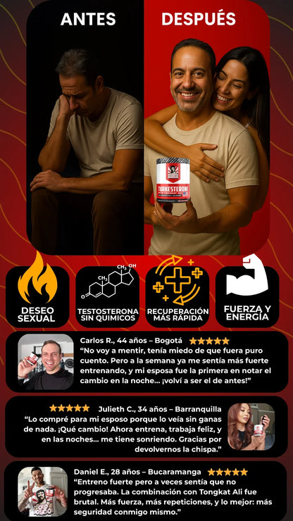 Turkesterone - Recupera tu potencia en el Gym y en la Cama
