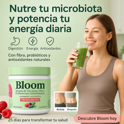Bloom con Probióticos y Antioxidantes