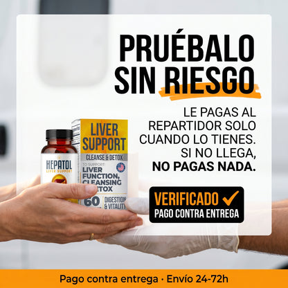 Amazon.com: Hepatol - Desintoxicación de limpieza hepática - Suplemento hepático de hierbas con cúrcuma; L-cisteína desintoxicante apoya la salud del hígado; digestión saludable - Suplementos de limpieza de desintoxicación de apoyo hepático - 60 unidades  — carrusel card-5-objection