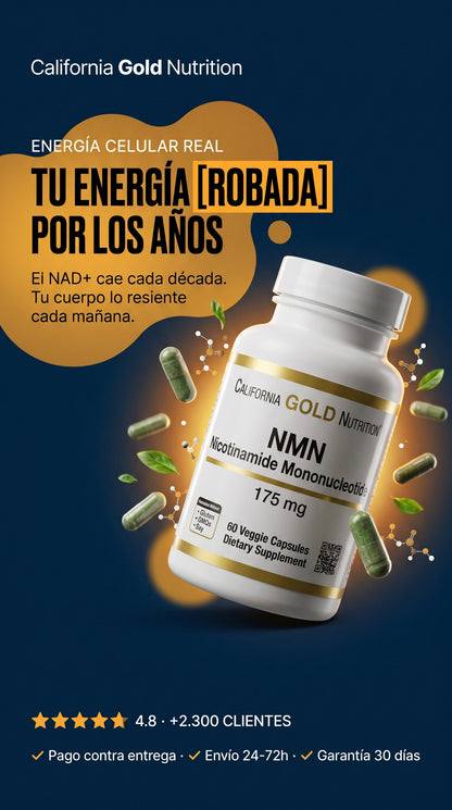 California Gold Nutrition Nmn 175mg 60caps — hero