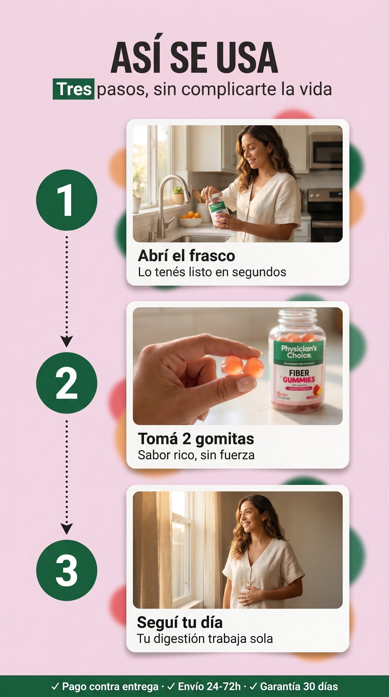Amazon.com: Gomitas de fibra Physician’s Choice para la salud digestiva y regularidad — howto