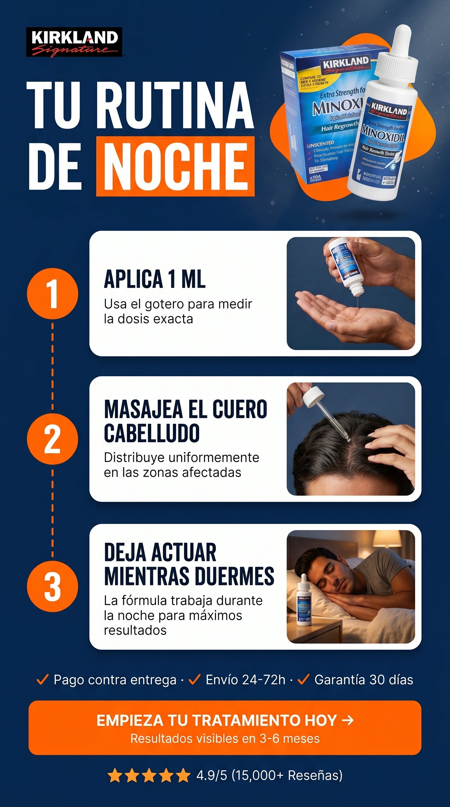 Amazon.com: Kirkland Minoxidil 5% Fuerza Extra Recrecimiento del Cabello para Hombres (Suministro para 12 Meses) : Belleza y Cuidado Personal — howto