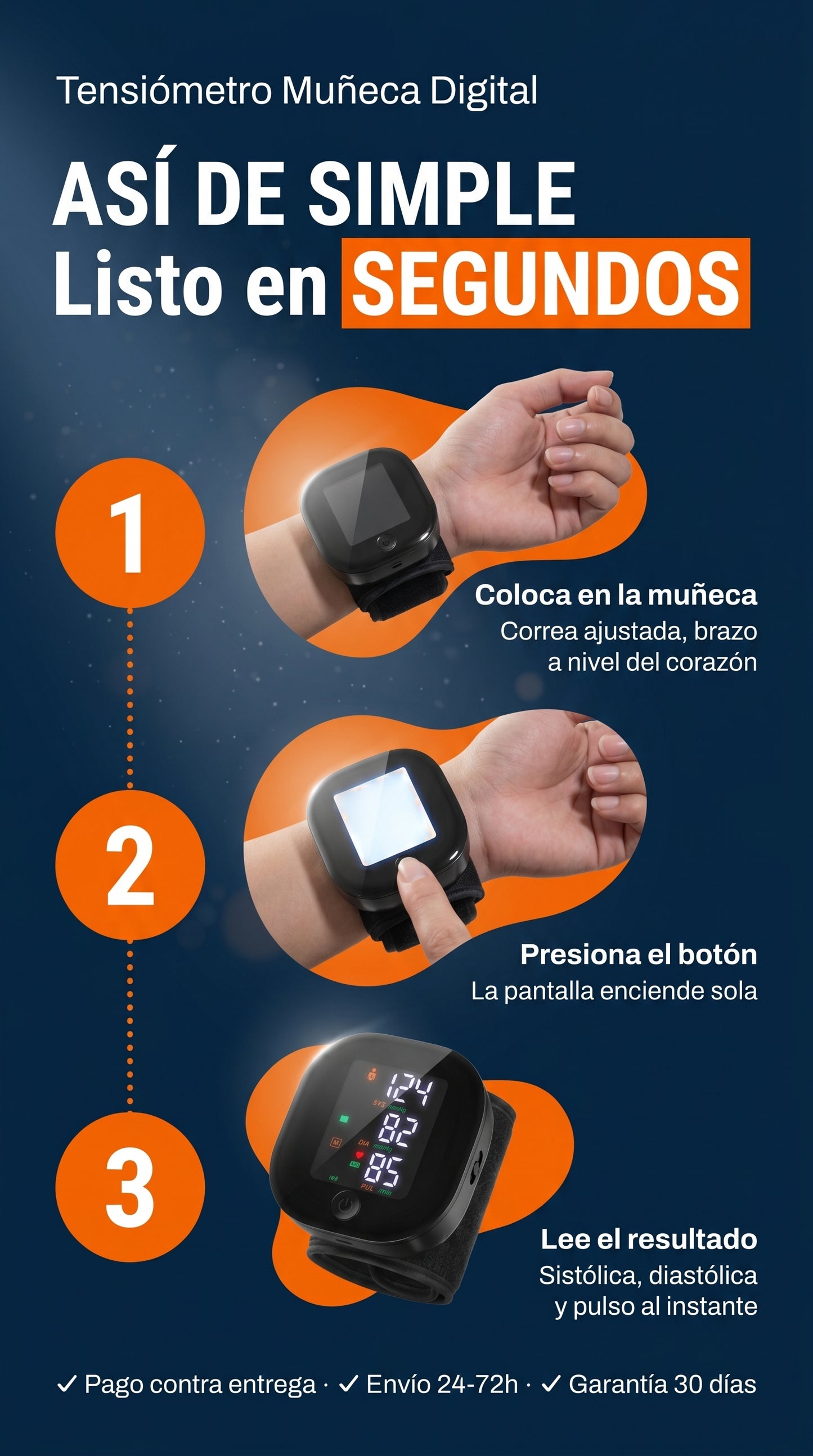 Tensiómetro Muñeca Digital — howto