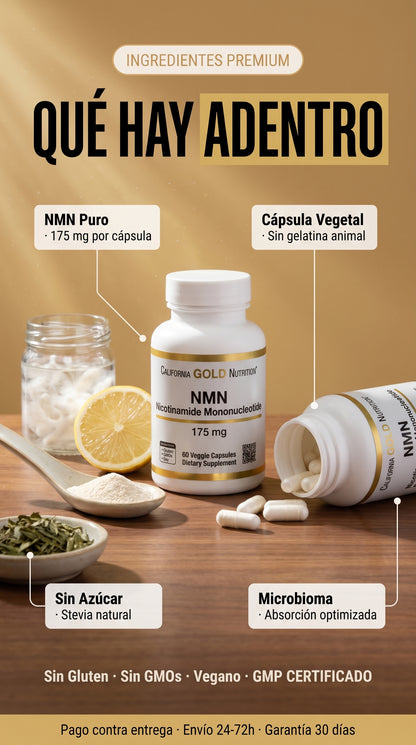 California Gold Nutrition Nmn 175mg 60caps — materials-ingredients