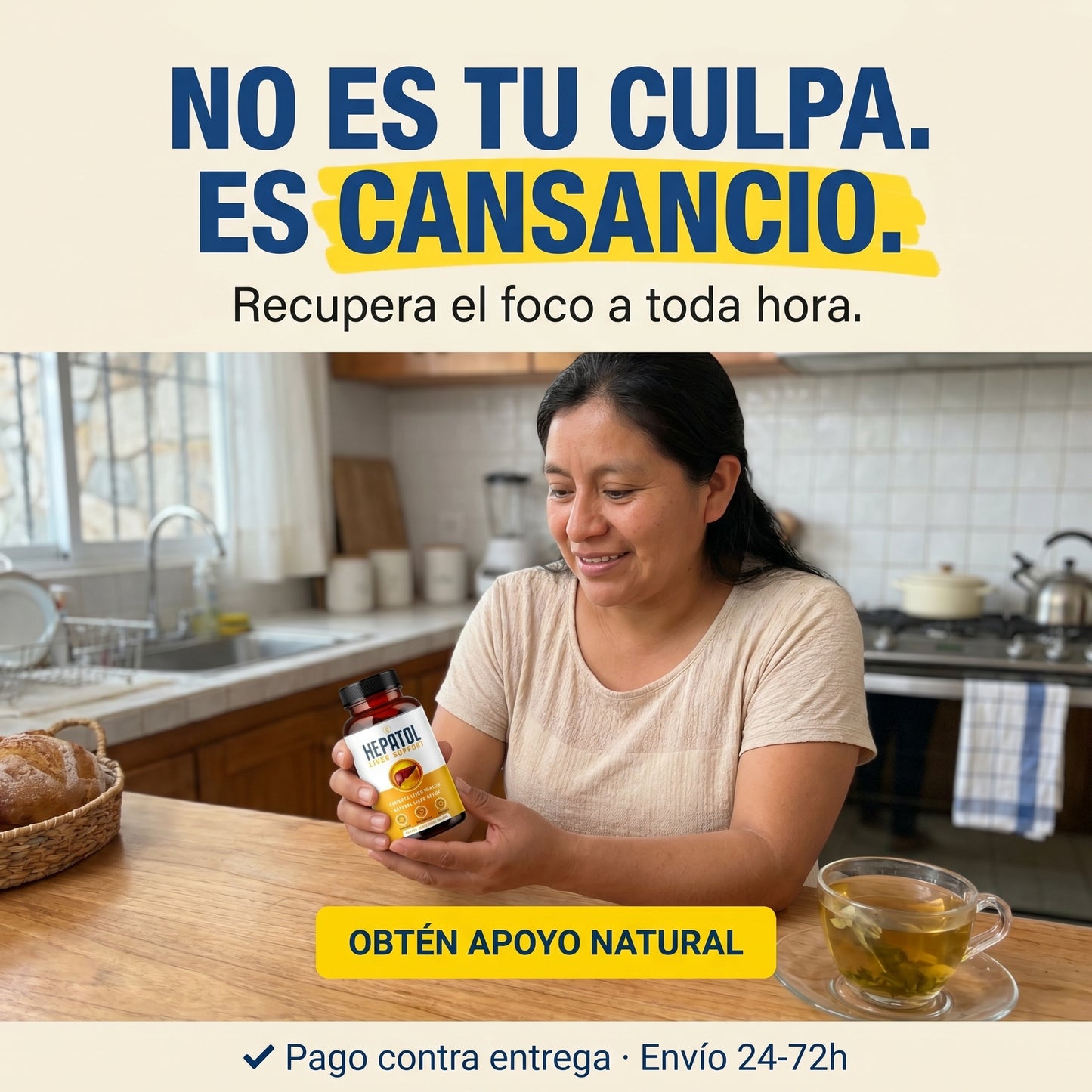 Amazon.com: Hepatol - Desintoxicación de limpieza hepática - Suplemento hepático de hierbas con cúrcuma; L-cisteína desintoxicante apoya la salud del hígado; digestión saludable - Suplementos de limpieza de desintoxicación de apoyo hepático - 60 unidades  — ad no-es-tu-culpa