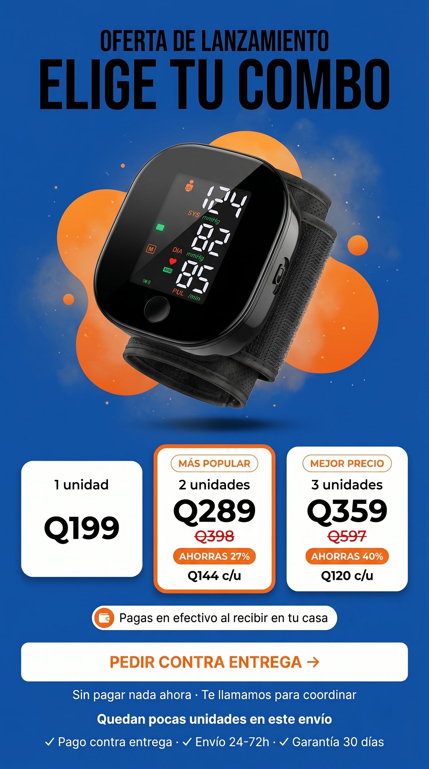 Tensiómetro Muñeca Digital — offer-pricing