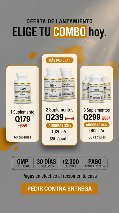 California Gold Nutrition Nmn 175mg 60caps — offer-pricing