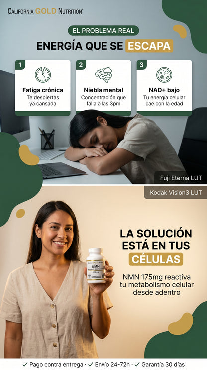 California Gold Nutrition Nmn 175mg 60caps — problem-solution