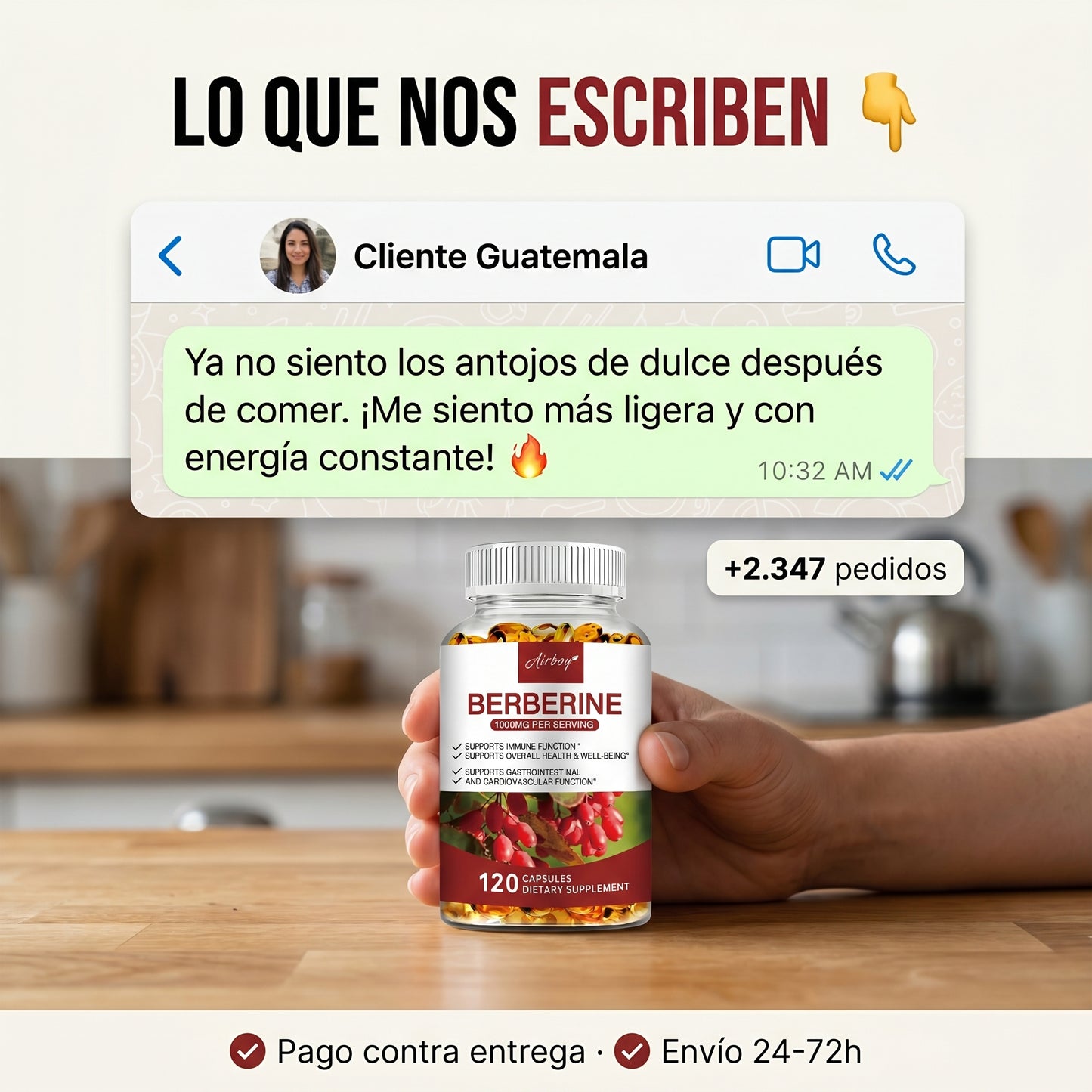 Mercado Libre — ad social-proof-chat