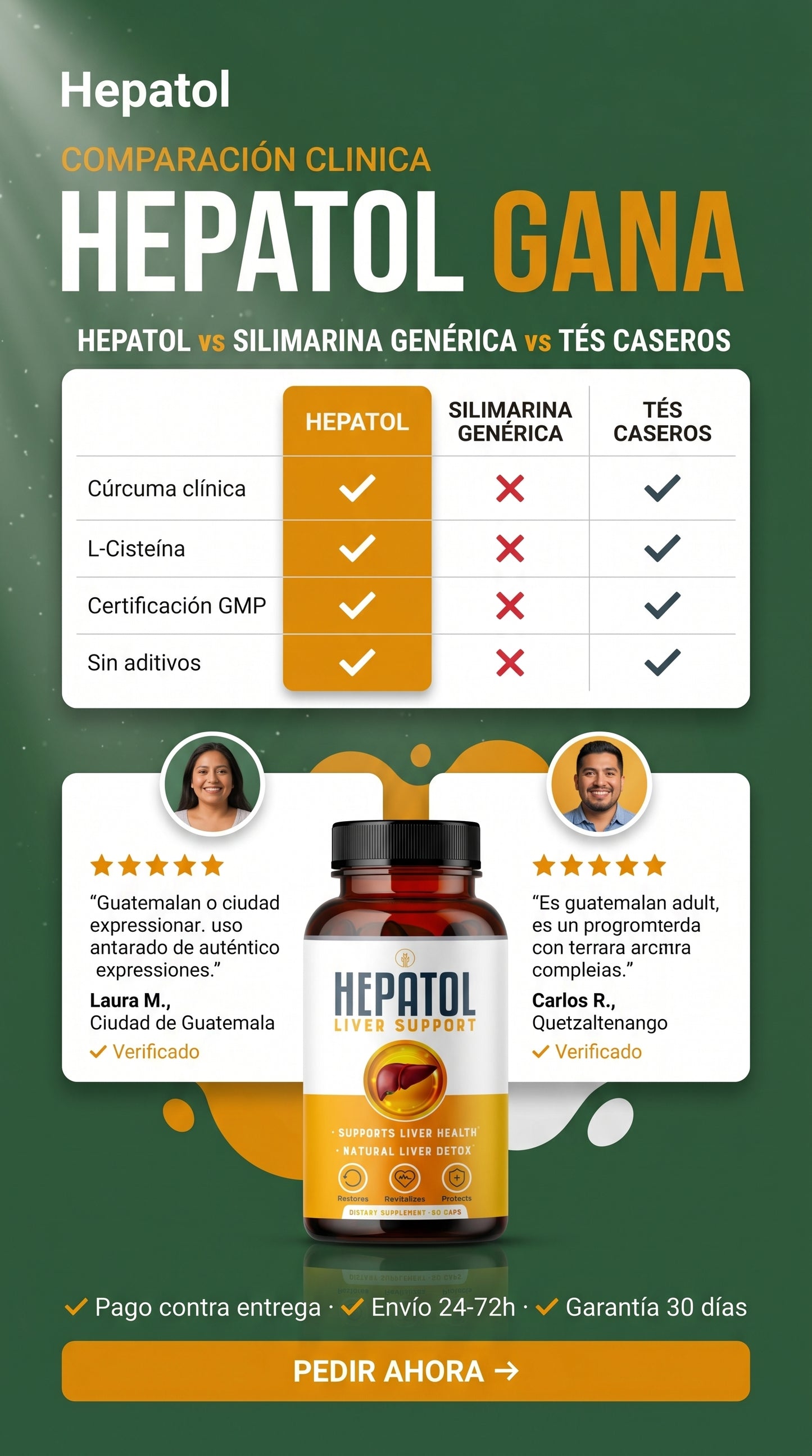 Amazon.com: Hepatol - Desintoxicación de limpieza hepática - Suplemento hepático de hierbas con cúrcuma; L-cisteína desintoxicante apoya la salud del hígado; digestión saludable - Suplementos de limpieza de desintoxicación de apoyo hepático - 60 unidades  — social-proof