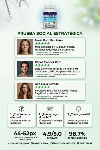 Colageno tipo 1 al 5 — 6. Prueba Social